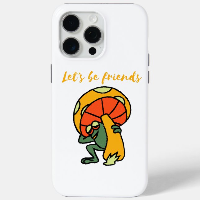 let's be friends Case-Mate iPhone case (Back)