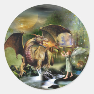 Lets Be Friends Classic Round Sticker