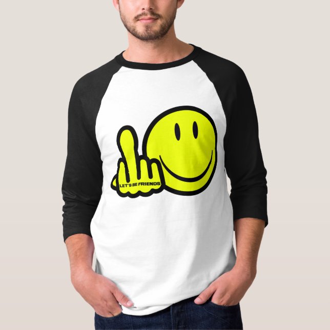 Let's Be Friends T-Shirt (Front)
