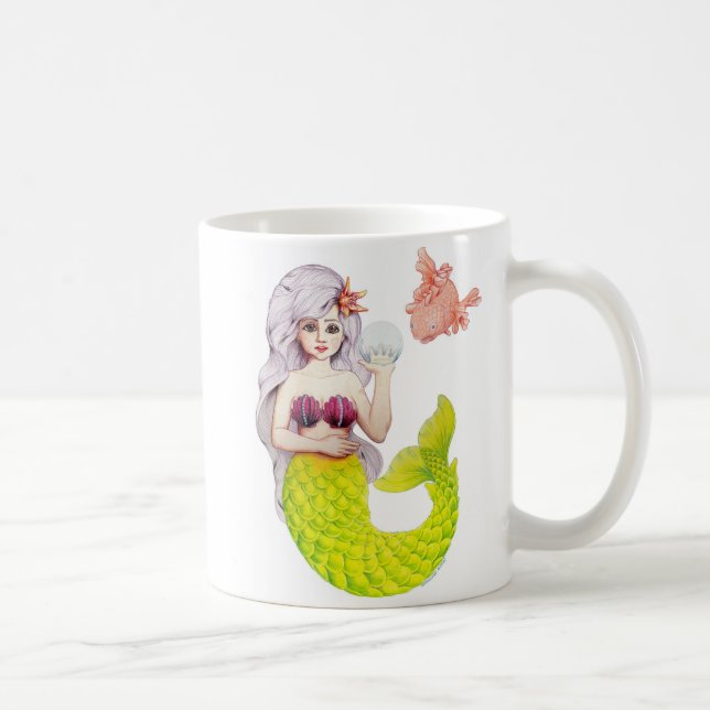 Let's Be Mermaids! Coffee Mug (Right)