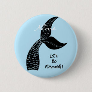 Let's Be Mermaids Thunder_Cove 6 Cm Round Badge