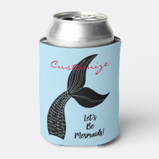Let's Be Mermaids Thunder_Cove Can Cooler (Can Front)