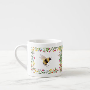 Let's bee sipping espresso cup