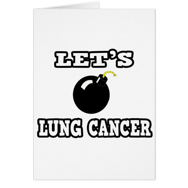 Let's Bomb Lung Cancer (Front)