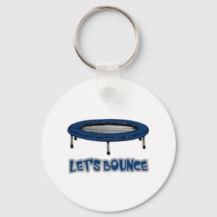 Lets Bounce Trampoline Key Ring
