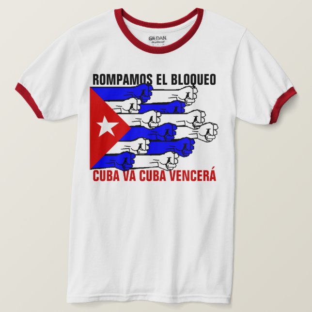 LET'S BREAK THE BLOCKADE T-Shirt (Design Front)
