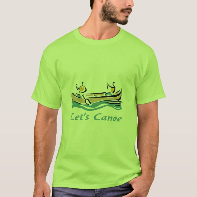 Let's Canoe T-Shirt (Front)