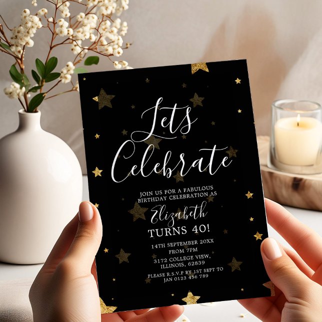 Lets Celebrate Birthday Invite (Creator Uploaded)