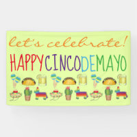 Let's Celebrate Cinco de Mayo Fiesta Party Decor