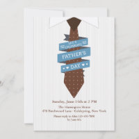Let's Celebrate Father's Day Invitation
