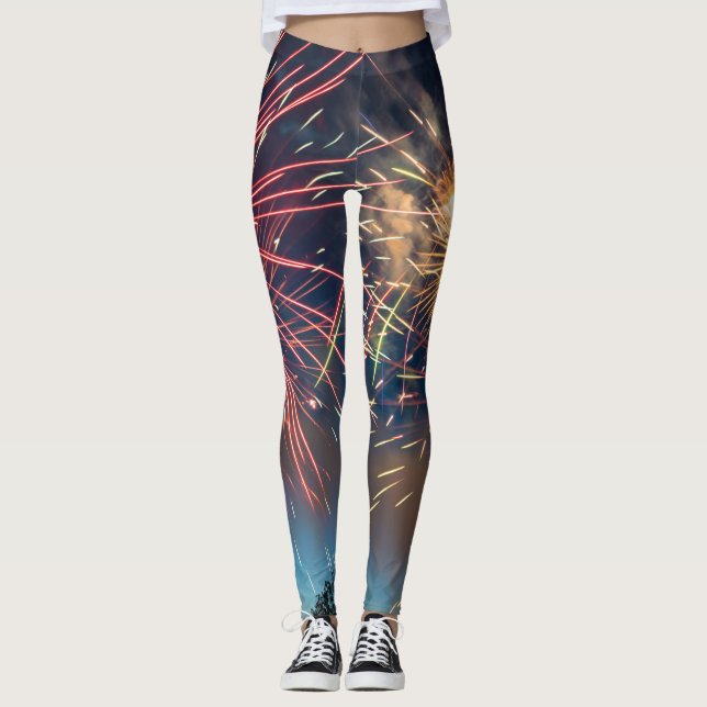 Let's Celebrate Leggings (Front)
