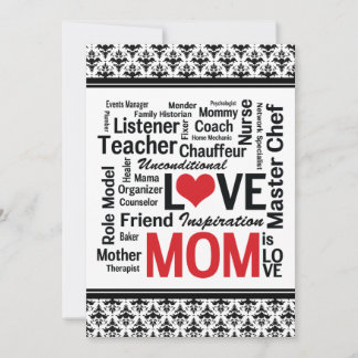 Let's Celebrate Mum! Mother's Day /Mum's Birthday Invitation