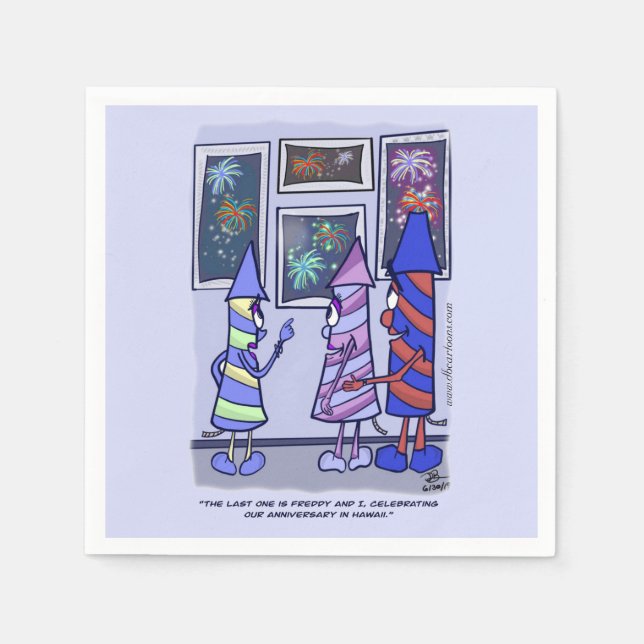 Let's Celebrate Napkins (Front)