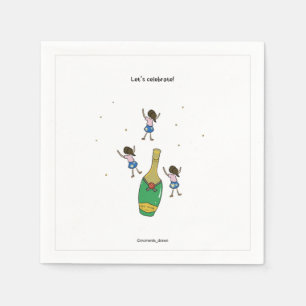 Let's celebrate Paper Napkin