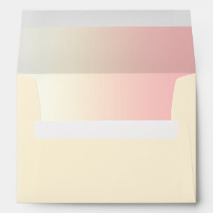 Let's Celebrate. Pink Roses Custom Envelopes