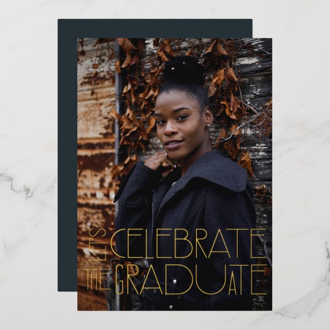 Let's celebrate the Graduate 2023 Bold Graduation  (Front/Back)
