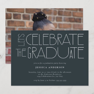 Let's celebrate the Graduate 2024 Graduation Party Invitation