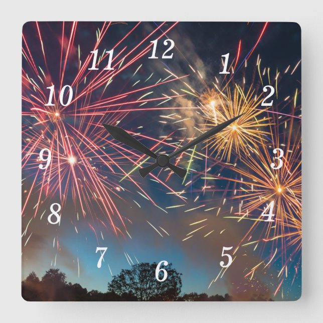 Let's Celebrate Wall Clock (Front)