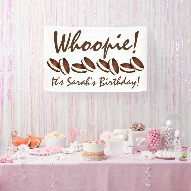 Let's Celebrate! Whoopie Pies Birthday Party Banner (Party)