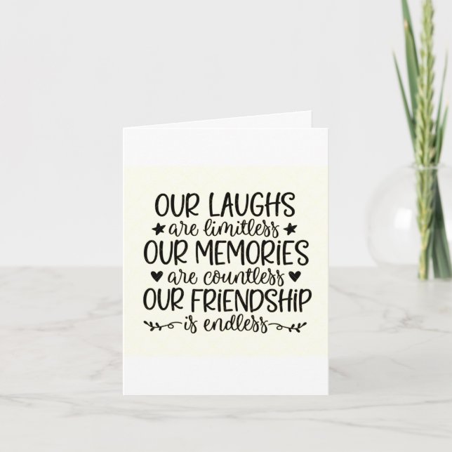 LET'S CELEBRATE **YOUR BIRTHDAY** & FRIENDSHIP CARD (Front)