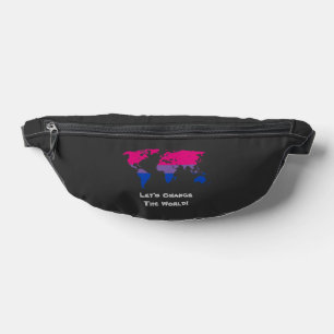 Let's Change the World  Bum Bags