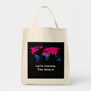 Let's Change the World  Tote Bag