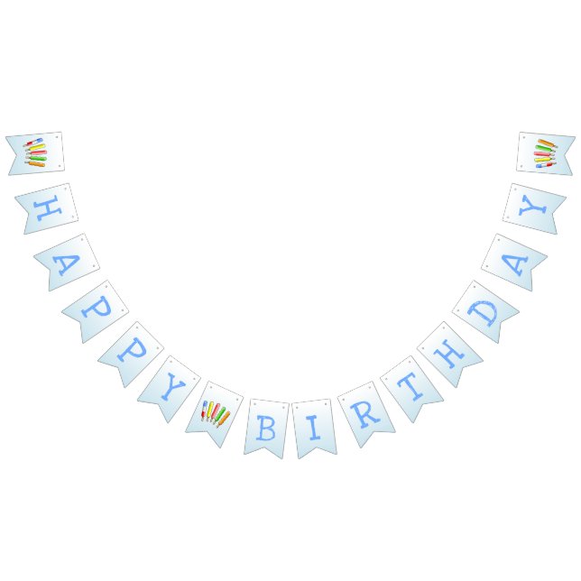 Let's Chill Birthday Bunting (All)