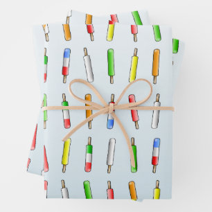 Let's Chill Birthday Wrapping Paper Sheet