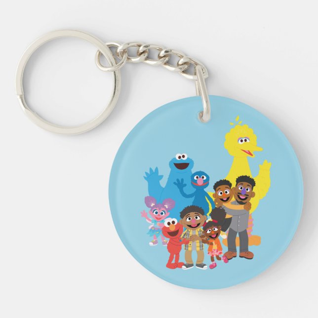 Let's Come Together Key Ring (Front)