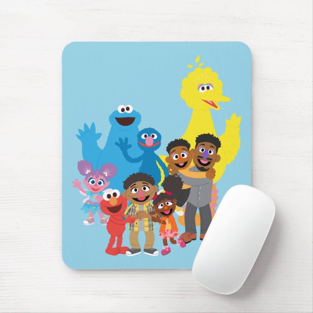 Let's Come Together Mouse Mat (With Mouse)