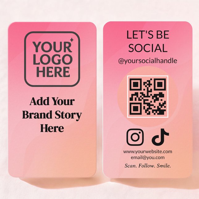 Let's Connect Business Card (Creator Uploaded)