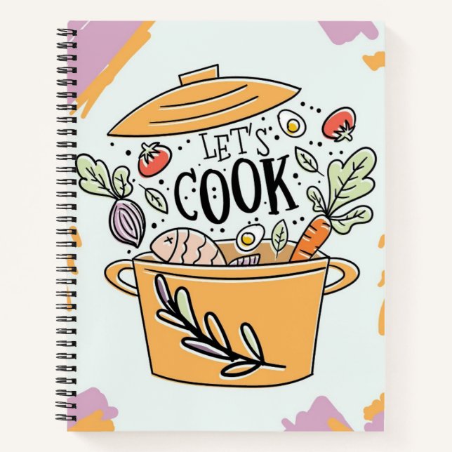 Let's Cook Notebook (Front)