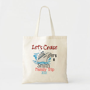 Let's Cruise Cruising Vacation Group Matching  Tote Bag