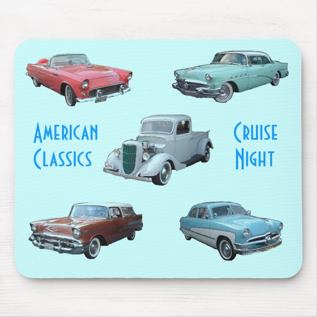LET'S CRUISE mousepad (Front)