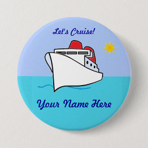 Let's Cruise Name Badge