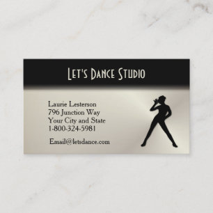 Let's Dance Business Card