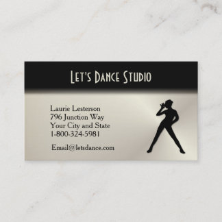 Let's Dance Business Card