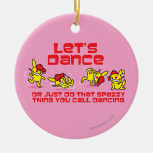 Let's Dance Ceramic Tree Decoration