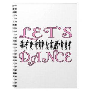 Let's Dance Dancing Couples Notebook