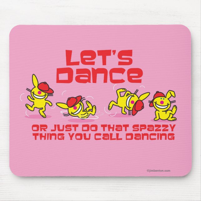Let's Dance Mouse Mat (Front)