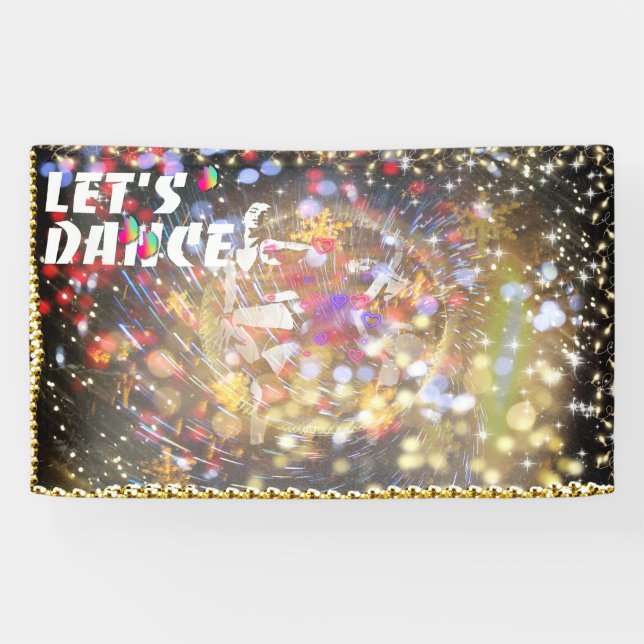 Let's Dance Party Banner (Horizontal)