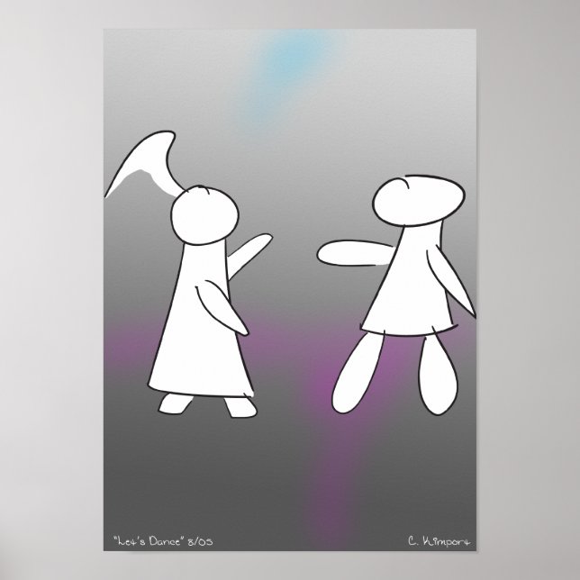 Let's Dance Poster (Front)