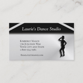 Let's Dance Studio Business Card