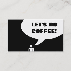 let's do coffee! (customer loyalty) loyalty card