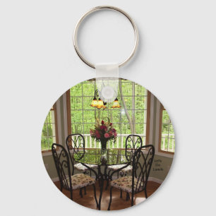 Let's Do Lunch Keychain