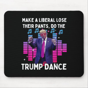 Lets Do The Trump Dance - Pro Trump Family Present Mouse Mat