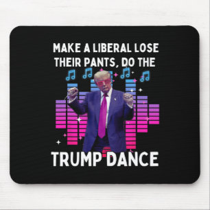 Lets Do The Trump Dance - Pro Trump Family Present Mouse Mat