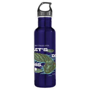 "Let's Do This" Alligator - The White Lotus 710 Ml Water Bottle