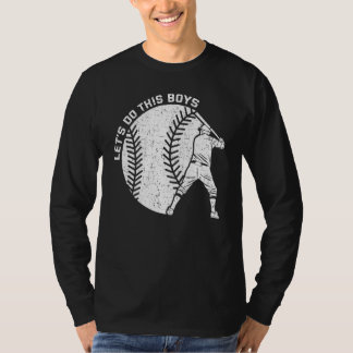 Lets Do This Boys Baseball Mama Sayings Mum T-Shirt
