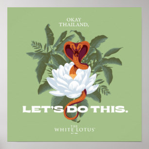 "Let's Do This" Cobra - The White Lotus Poster